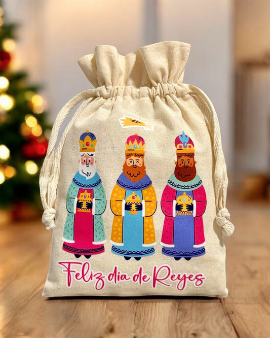 BOLSITA TELA REGALO REYES MAGOS